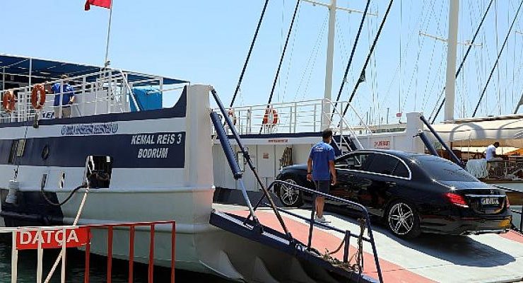 Bodrum-Datça Feribot Seferlerine Yoğun İlgi