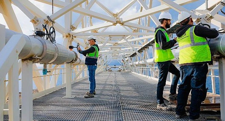 Akkuyu Nükleer Güç Santralı̇’nde Geçı̇cı̇ Tuzdan Arındırma Tesı̇sı̇ Çalışmaya Başladı