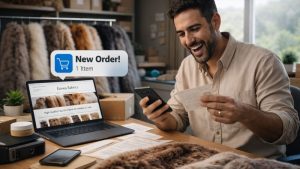 Kendi Sitesinde İlk Siparişin Heyecanı