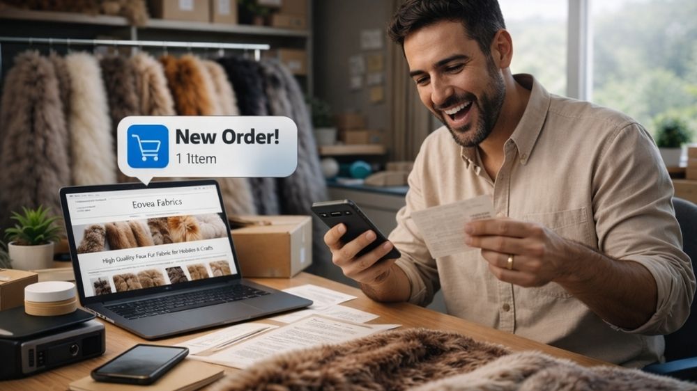 Kendi Sitesinde İlk Siparişin Heyecanı